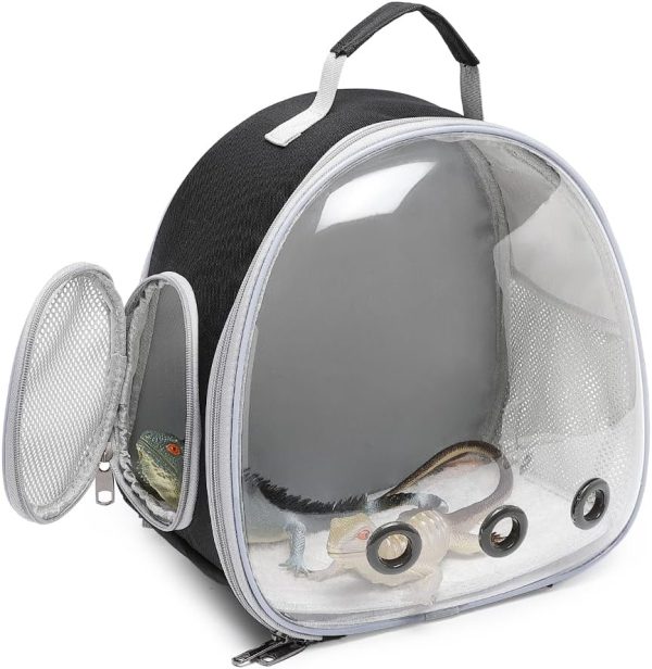 Small Animal Carrier Backpack Space Capsule Bubble Window Carrier Backpack for Lizard Guinea Pig